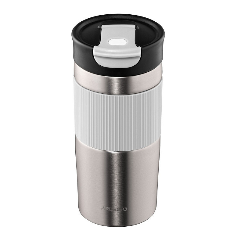 Термокружка Ardesto Comfort 450мл, нержавеющая сталь, серая (AR2645CML)