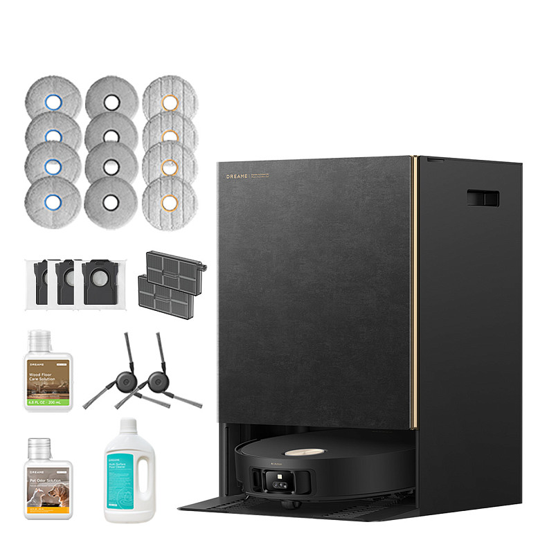 Робот-пилосос миючий Dreame MatriX 10 Ultra Black - Уцінка