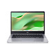 Ноутбук Acer Chromebook CB314-4H 14" FHD IPS, Intel C N100, 8GB, F128GB, UMA, ChromeOS, сріблястий