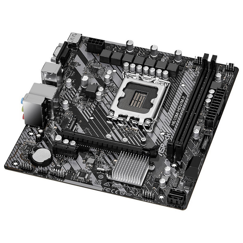 Материнська плата ASRock H610M-HDV/M.2 R2.0 Socket 1700