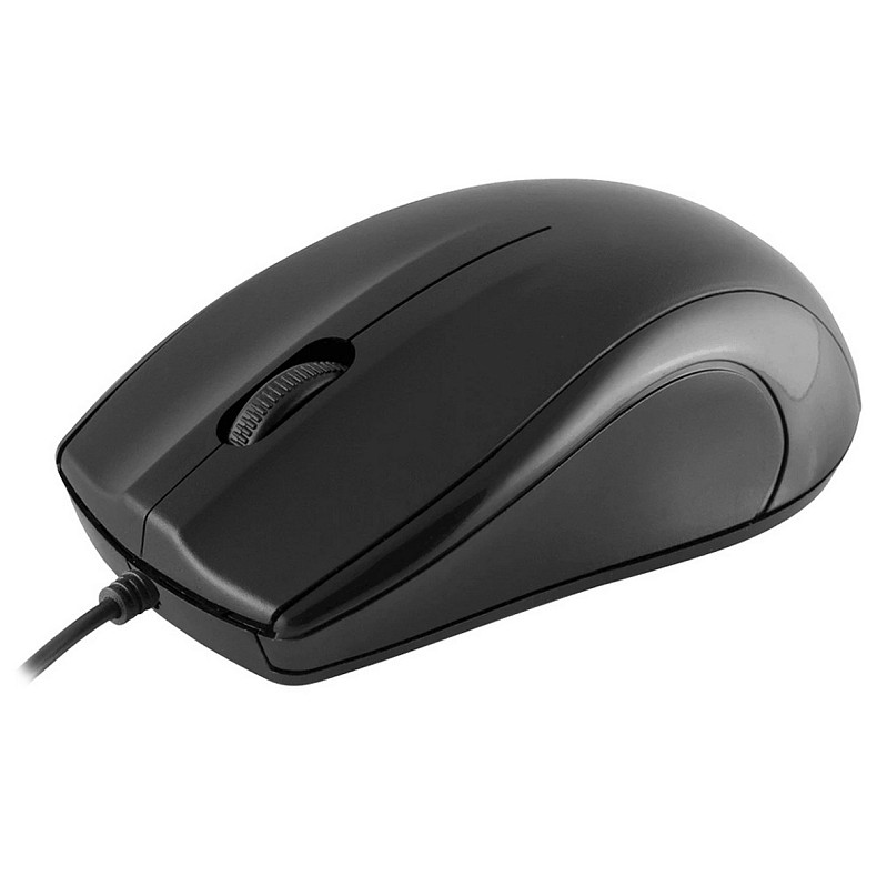 Мишка LogicConcept LM-12, 3 кн., 1000dpi, чорна