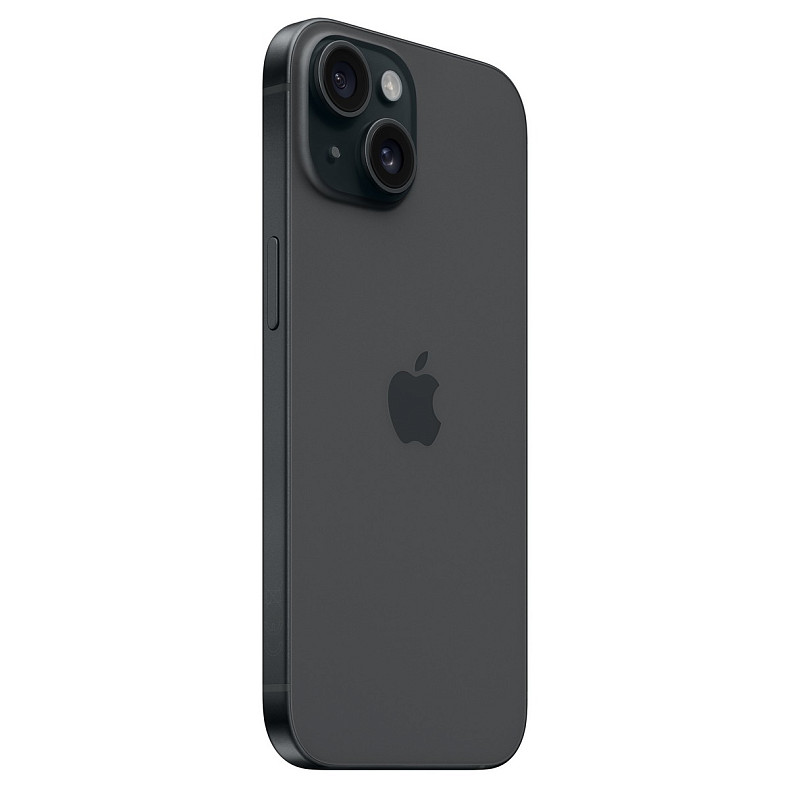 Смартфон Apple iPhone 15 256GB A3090 Black (MTP63RX/A)