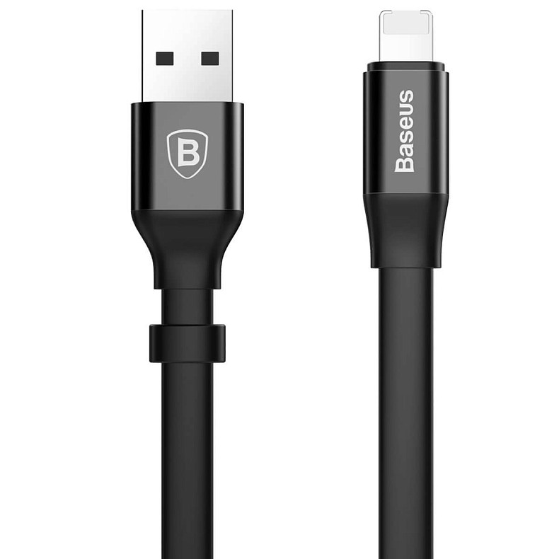 Кабель Baseus Two-in-one Portable Cable?Android/iOS?Black (CALMBJ-01)