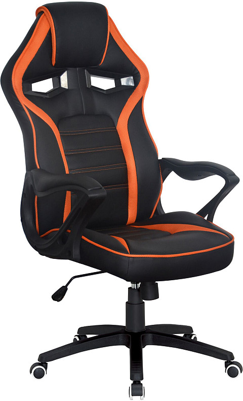 Крісло геймерське Special4You Game Black/Orange (E5395)