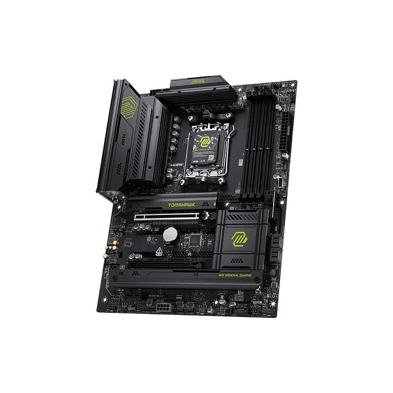 Материнская плата MSI MAG B850 TOMAHAWK WIFI sAM5 B850 4xDDR5 M.2 HDMI Wi-Fi BT ATX