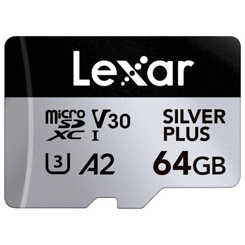 Карта пам’яті LEXAR MICRO SDXC 64GB UHS-I LMSSIPL064G-BNANG