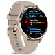 Спортивний годинник GARMIN Venu 3s Soft Gold Stainless Steel Bezel with French Gray Case and Silicone Band