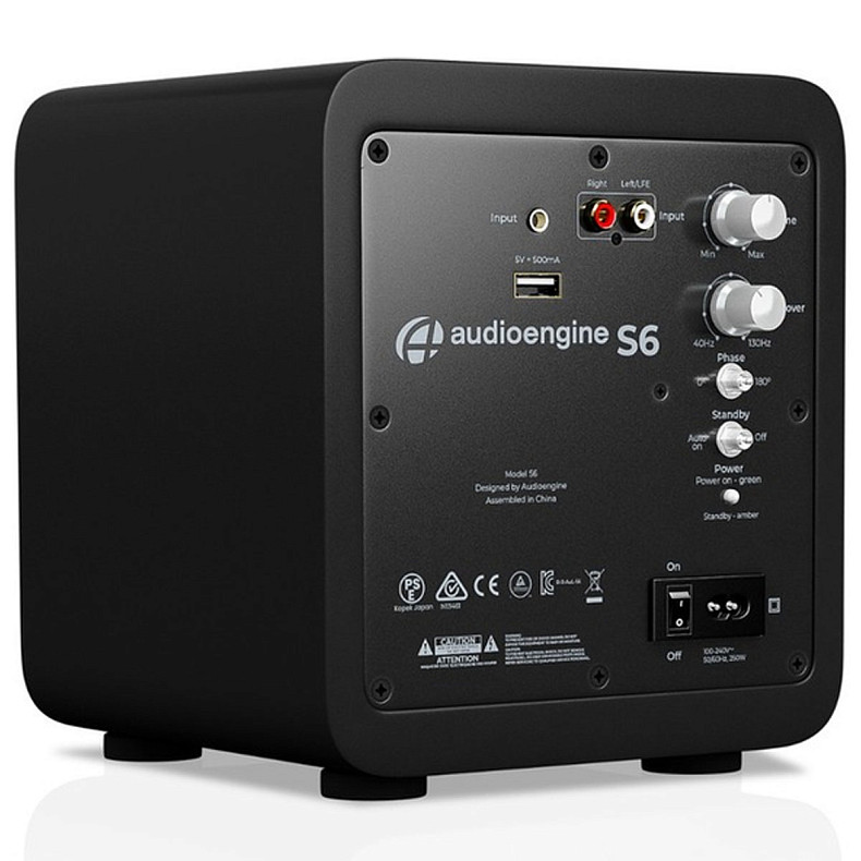Сабвуфер Audioengine S6-Matte Black