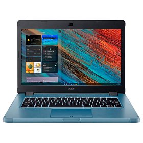 Ноутбук Acer Enduro Urban N3 Lite 14" FHD IPS, Intel i7-1255U, 16GB, F512GB, UMA, Lin, синий