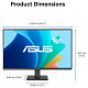 Монітор Asus 27" VA279HG D-Sub, HDMI, Audio, IPS, 120Hz, 1ms, sRGB 99%, AdaptiveSync