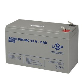 Аккумуляторная батарея LogicPower 12V 7AH (LPM-MG 12 - 7 AH) AGM мультигель