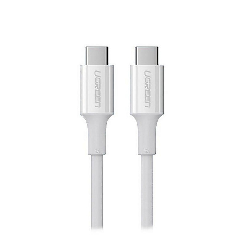 Кабель Ugreen US300 USB-C - USB-C, 1м, White (60551)