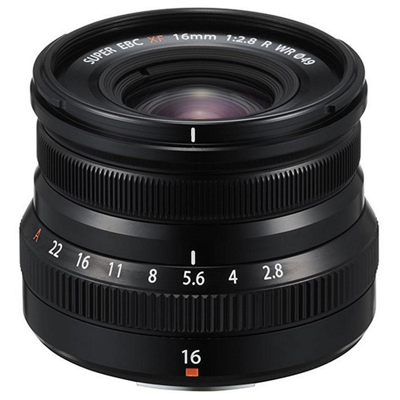 Объектив Fujifilm XF 16mm F2.8 R WR Black