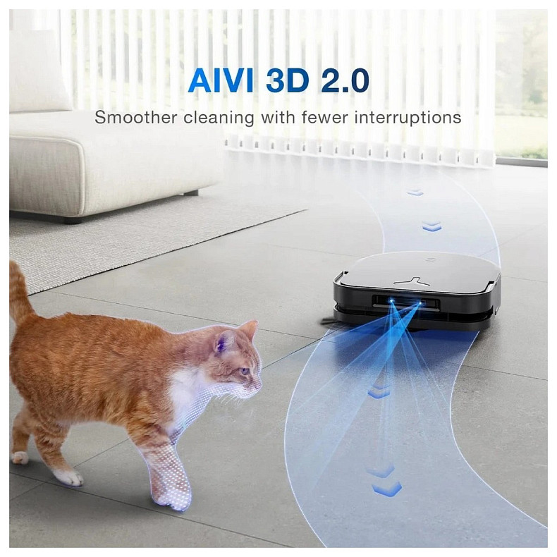 Робот-пилосос Ecovacs Deebot Ozmo X5 Pro Omni (DDX39) Black