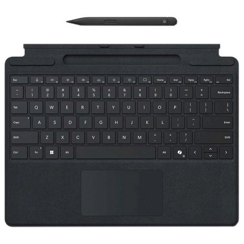 Клавіатура зі стилусом для Microsoft Surface Pro 11 чорна