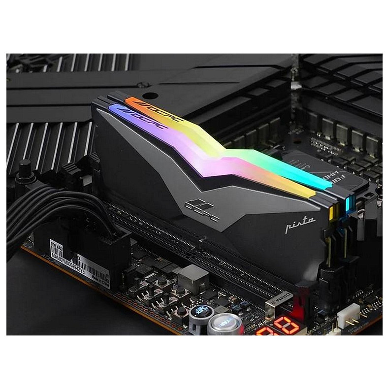 ОЗП DDR5 64Gb 6000MHz (2*32Gb) OCPC PISTA RGB C40 Titan Kit