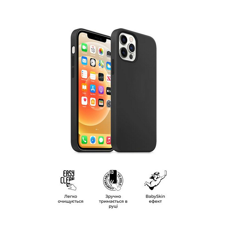 Чехол-накладка Armorstandart Icon2 для Apple iPhone 12 Pro Max Black (ARM60570)