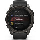 Спортивний годинник GARMIN Fenix 8 51mm AMOLED Sapphire Carbon Gray DLC Titanium with Black Silicone Band