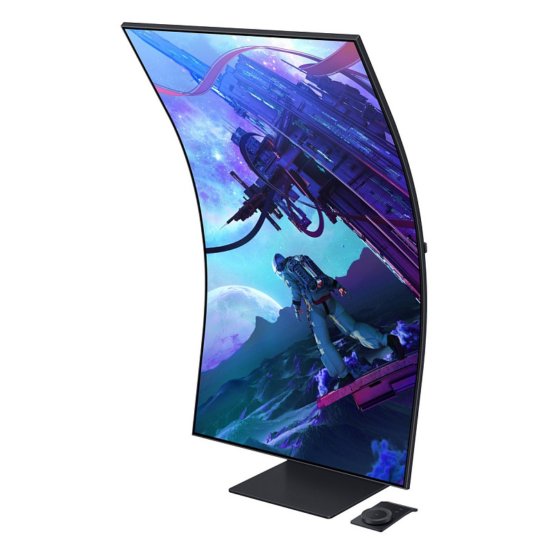 Монітор Samsung 57" Odyssey ARK 2nd Gen. G97NC HDMI, DP, USB, BT, VA, 3840x2160, 165Hz, 1ms