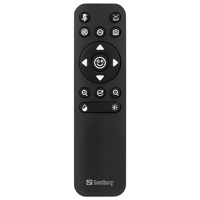 Веб-камера Sandberg 4K Webcam USB-A/USB-C connection, ENC, Remote control