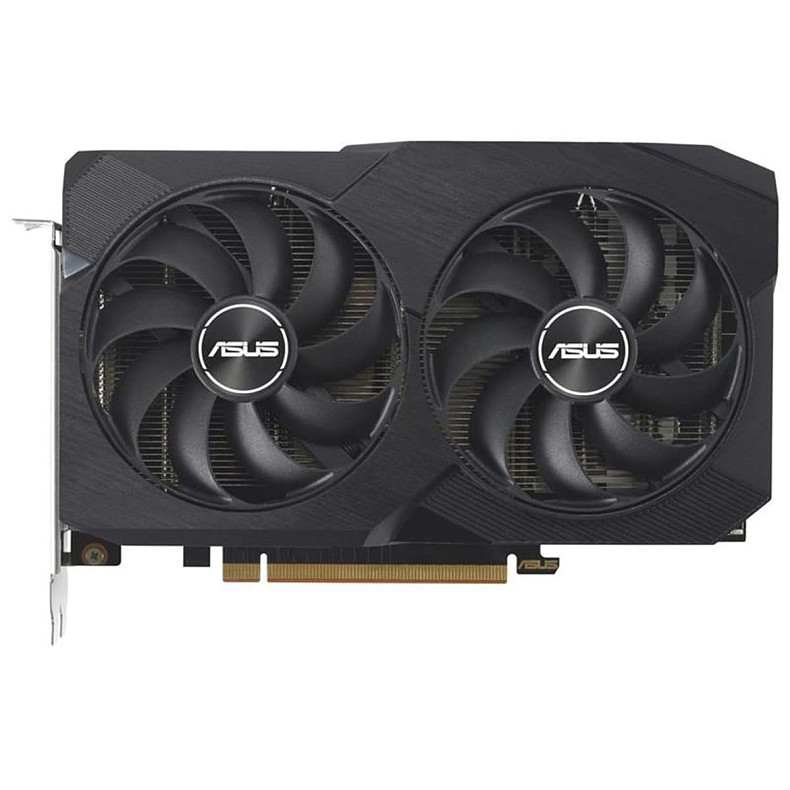 Видеокарта AMD Radeon RX 7600 8GB GDDR6 Dual V2 OC Asus (DUAL-RX7600-O8G-V2)