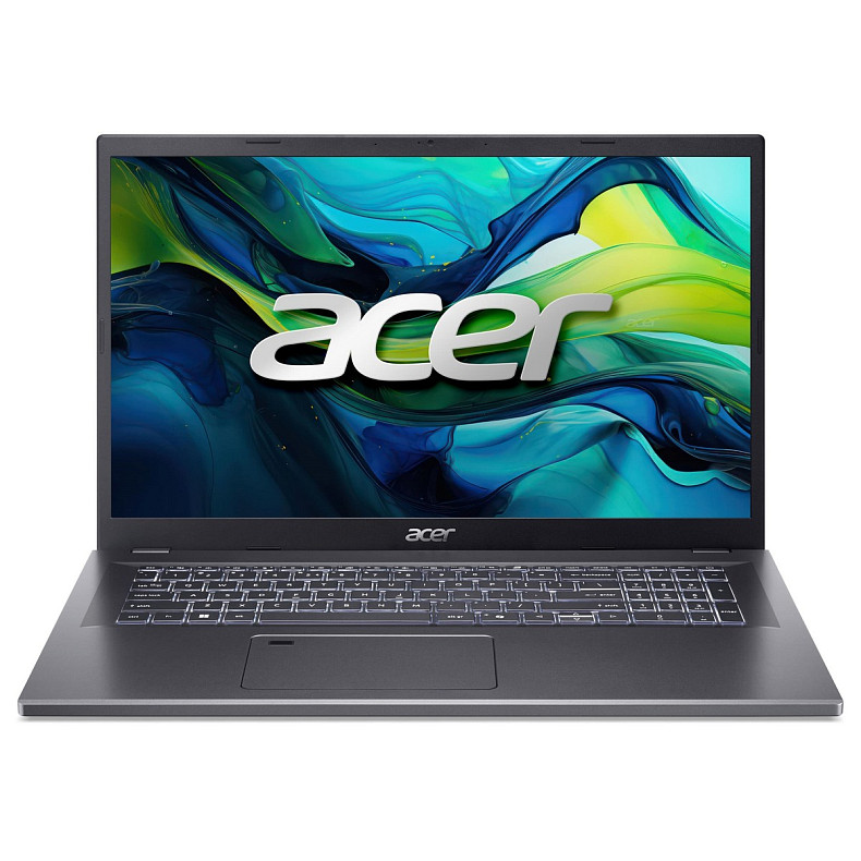 Ноутбук Acer Aspire 17 A17-51M 17.3" FHD IPS, Intel i7-13620H, 32GB, F1TB, UMA, Lin, сірий