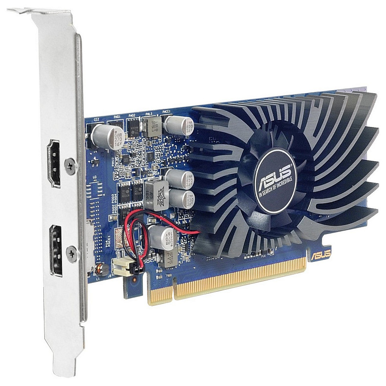 Відеокарта ASUS GeForce GT 1030 2GB GDDR5 low profil GT1030-2G-BRK (90YV0AT2-M0NA00)