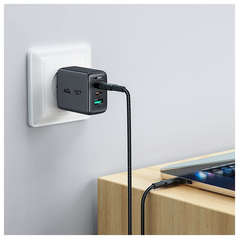 Кабель USB 2.0 USB-C to USB-C, 2 м, 100W, 5.0A, C4-03 Acefast