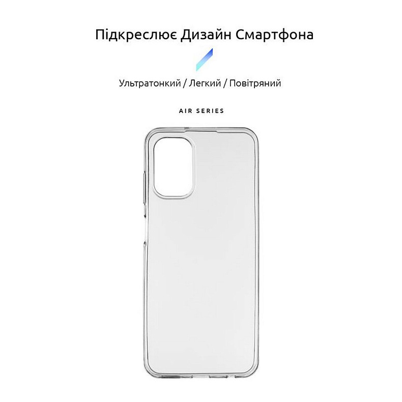 Чехол-накладка Armorstandart Air для Nokia G60 5G Transparent (ARM63940)