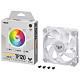 Вентилятор ASUS TUF Gaming TF120 ARGB White Edition (90DA0033-B09000)
