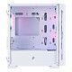 Корпус 1stPlayer D4-M-WH-2F1P-W-1F1-W White