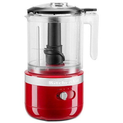 Кухонный миникомбайн KitchenAid 5KFCB519EER беспроводной красный