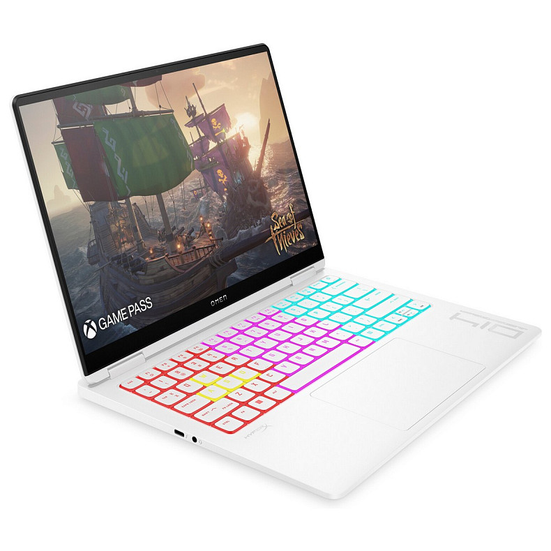 Ноутбук HP OMEN Gaming 14-fb0022ua 14"2.8K OLED,400n/Ultra7-155H(4.8)/16Gb/SSD1Tb/GF RTX 4050,6GB /Підсв/DOS