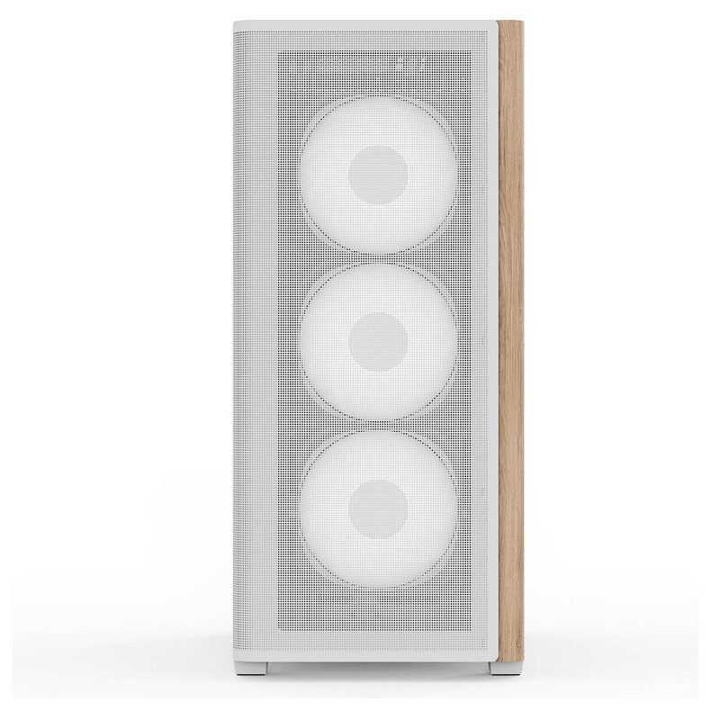 Корпус AeroCool D501A-G-WT-v2 (ACCM-DS01043.21) White без БП