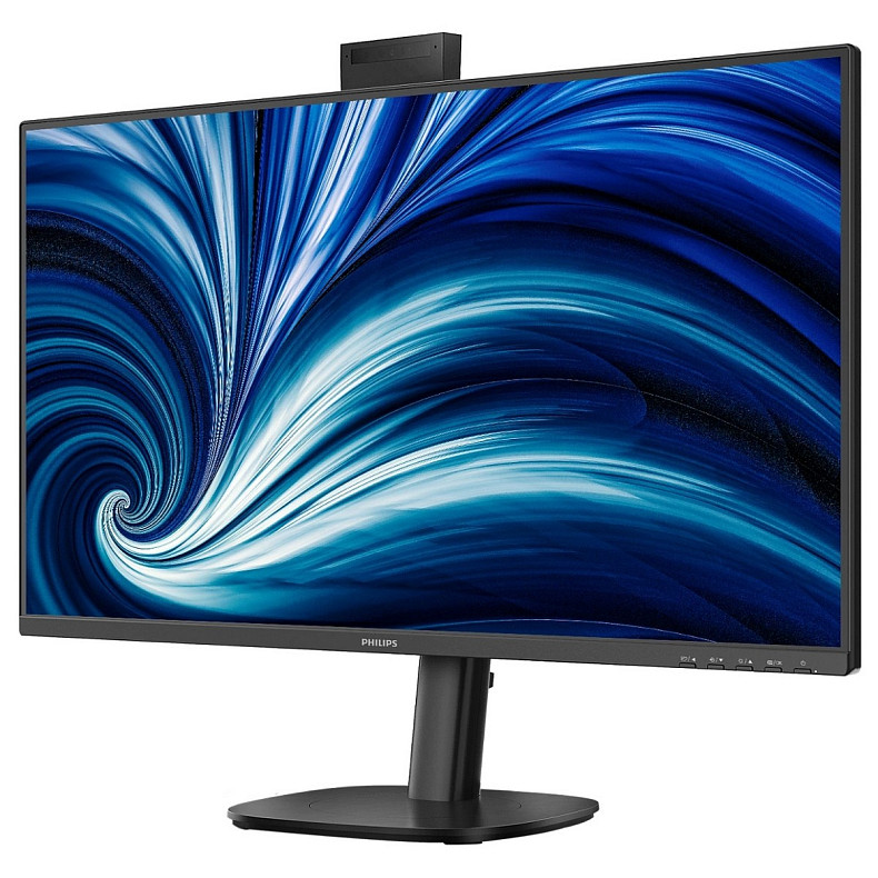 Монітор Philips 27" 27B2N3500JH, QHD IPS,120Hz, 2xHDMI, DP, USB-hub, Cam, HAS, Pivot, кол.