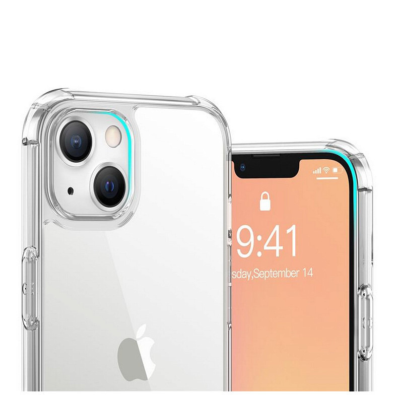 Чохол-накладка BeCover Anti-Shock для Apple iPhone 13 Clear (706951)