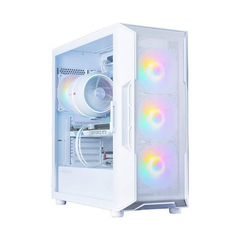 Корпус Zalman I3 Neo V2 без БЖ 2xUSB3.0, 1x Type C, 4x120мм RGB, VGA 400мм, LCS ready, TG Side Panel
