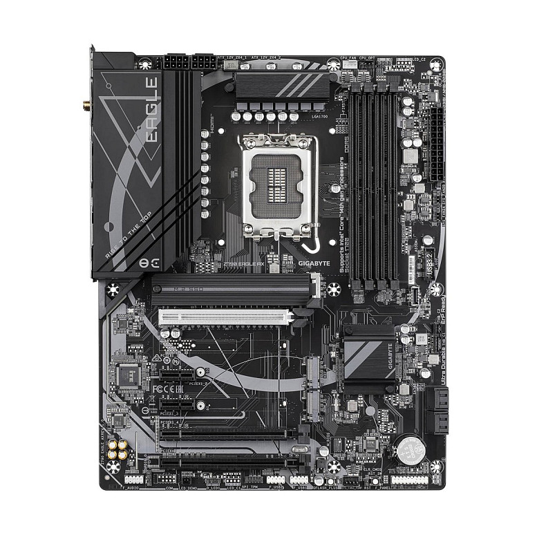 Материнская плата GIGABYTE Z790 EAGLE AX s1700 Z790 4xDDR5 M.2 HDMI DP Wi-Fi ATX