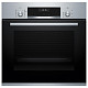 Духовой шкаф Bosch электрический, 66л, A, дисплей, конвекция, телескопические направляющие, нержавеющая сталь