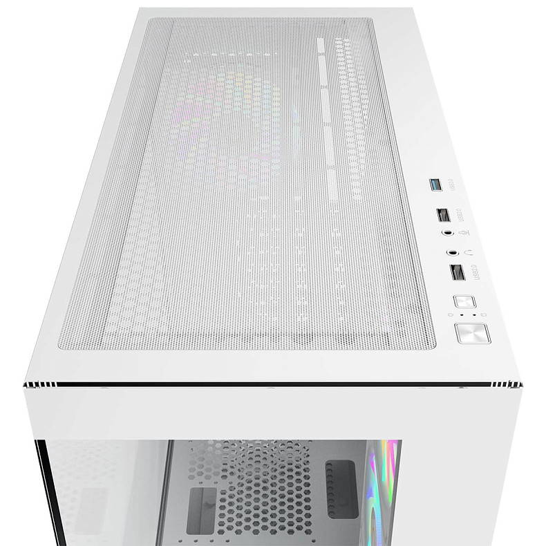 Корпус Ocypus GAMMA C72 W/O PSU, WH ARGB ATX (GAMMA-C72-WHD400XX-GL)