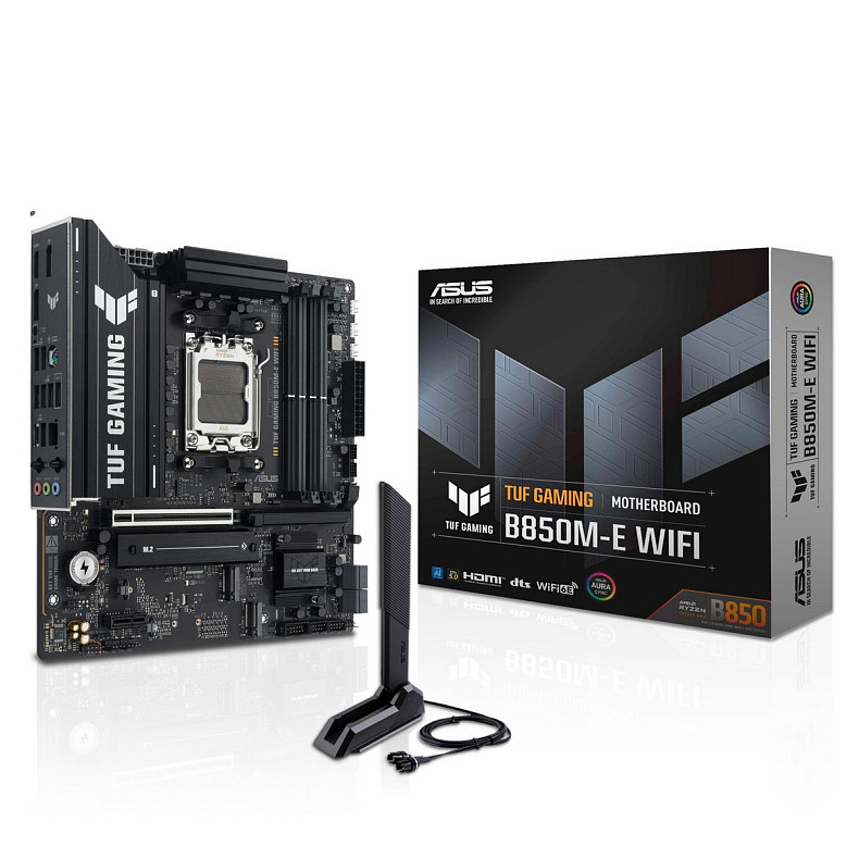 Материнская плата Asus TUF Gaming B850M-E WiFi Socket AM5