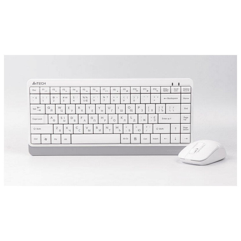 Комплект бездротовий A4Tech FG1112 White USB