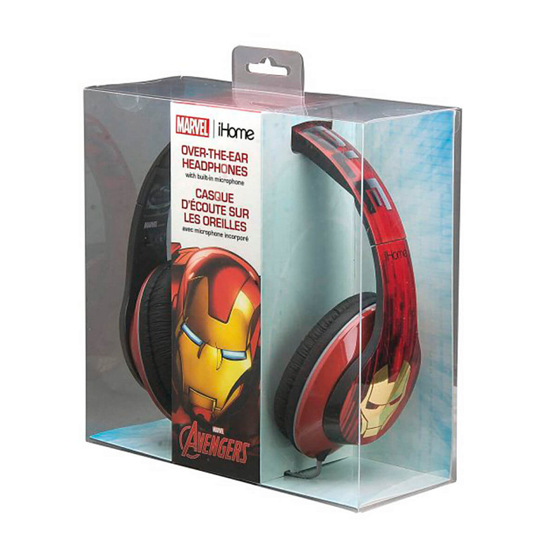 Наушники eKids/iHome MARVEL IronMan Mic (VI-M40IM.FXV2)