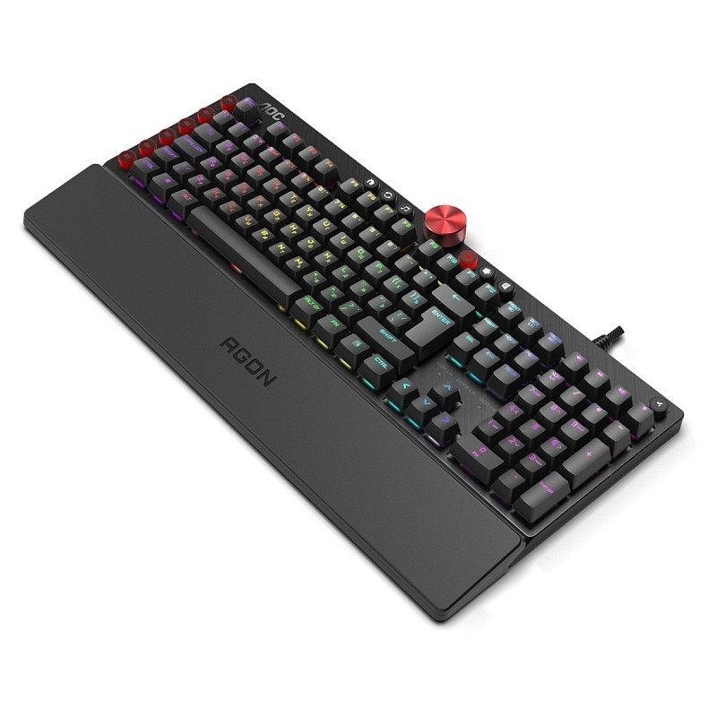 Клавиатура AOC AGK700 Gaming RGB USB (Cherry Red Switch)