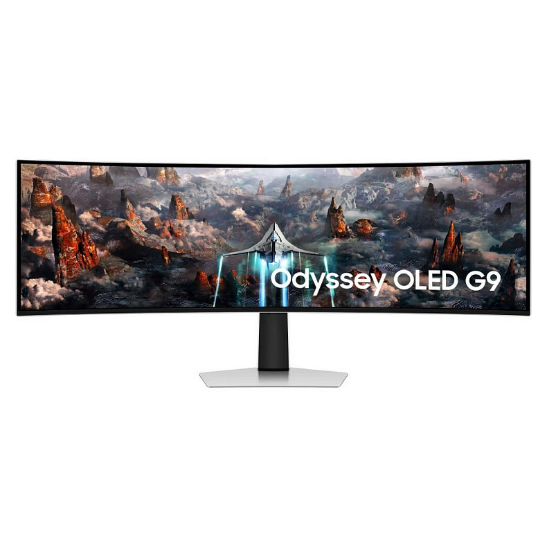 Монітор Samsung 48.7"Odyssey OLED G9 G93SC HDMI, DP, USB, MM, OLED, 5120x1440, 32:9, 240Hz, 0.3ms