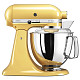 Кухонная машина KitchenAid Artisan 4,8 л 5KSM175PSEMY с откидным блоком, цвет величественный желтый