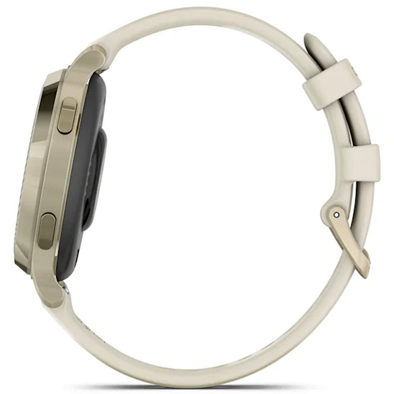 Спортивные часы GARMIN Lily 2 Active Lunar Gold with Bone Silicone
