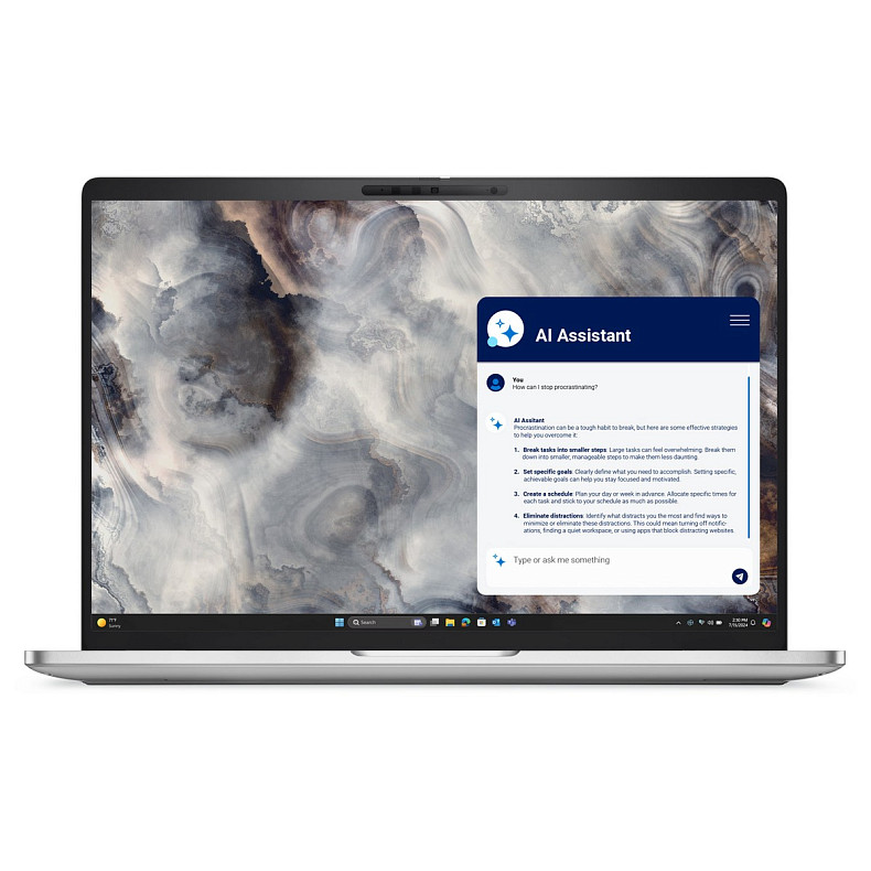 Ноутбук Dell Pro 16 Plus 16" FHD+ AG, Intel U5-235U, 32GB, F512GB, UMA, Win11P, серебристый