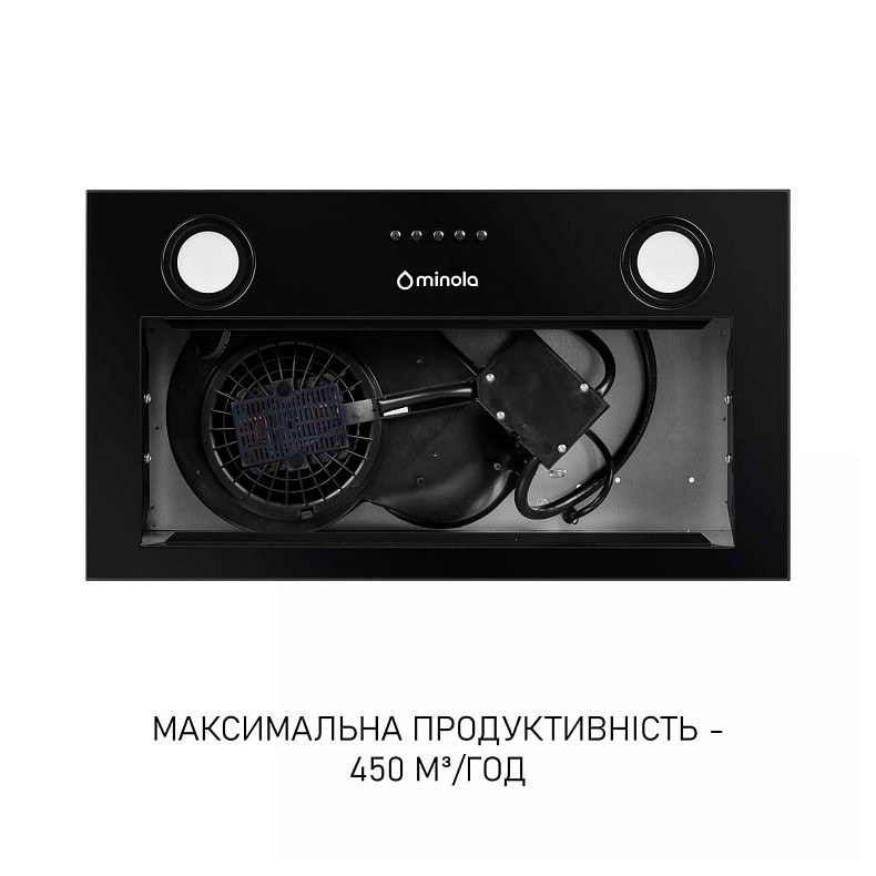 Витяжка Minola HBI 5025 BLF LED