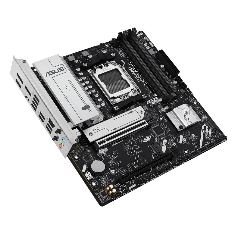 Материнская плата ASUS PRIME B850M-A WIFI sAM5 B850 4xDDR5 M.2 HDMI DP WiFi BT mATX